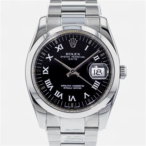 rolex date 115200